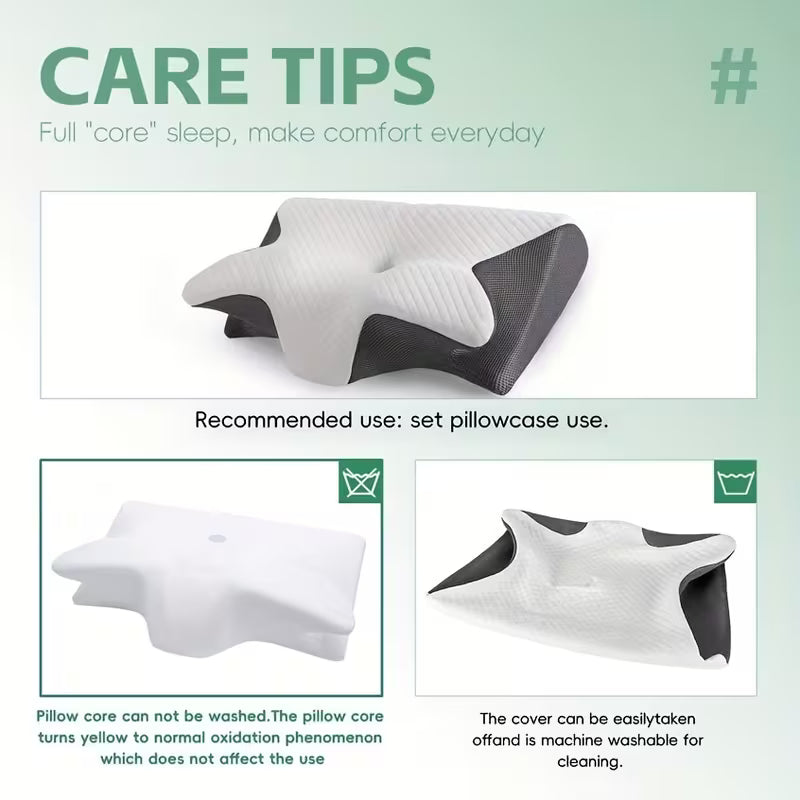 Comfortabel Nek Kussen, Contour Design, Zachte En Stevige Ondersteuning, Zwart, Effen Kleur