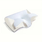 Comfortabel Nek Kussen, Contour Design, Zachte En Stevige Ondersteuning, Zwart, Effen Kleur