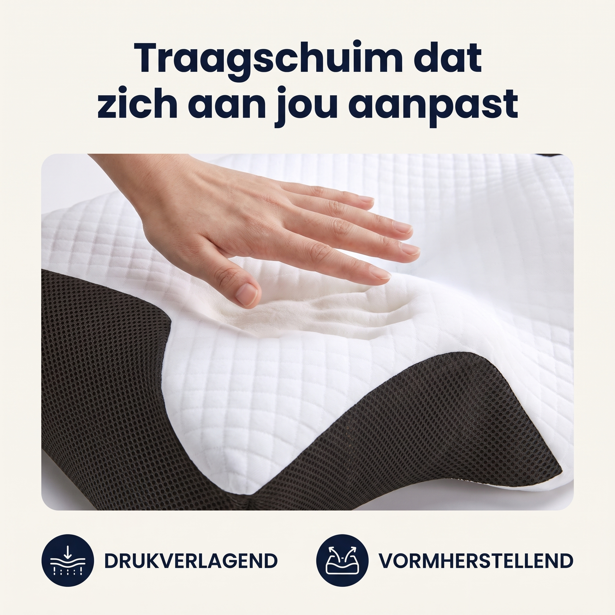 Sleepora Kussen - Pijnvrij & Uitgerust Wakker Worden