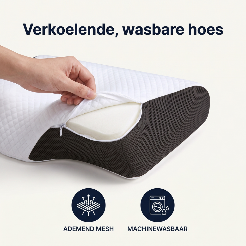 Sleepora Kussen - Pijnvrij & Uitgerust Wakker Worden