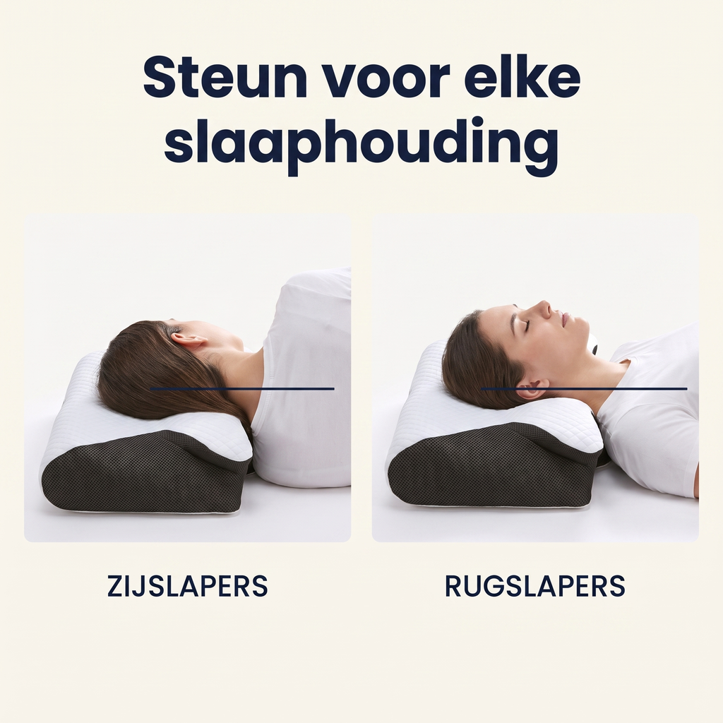 Sleepora Kussen - Pijnvrij & Uitgerust Wakker Worden