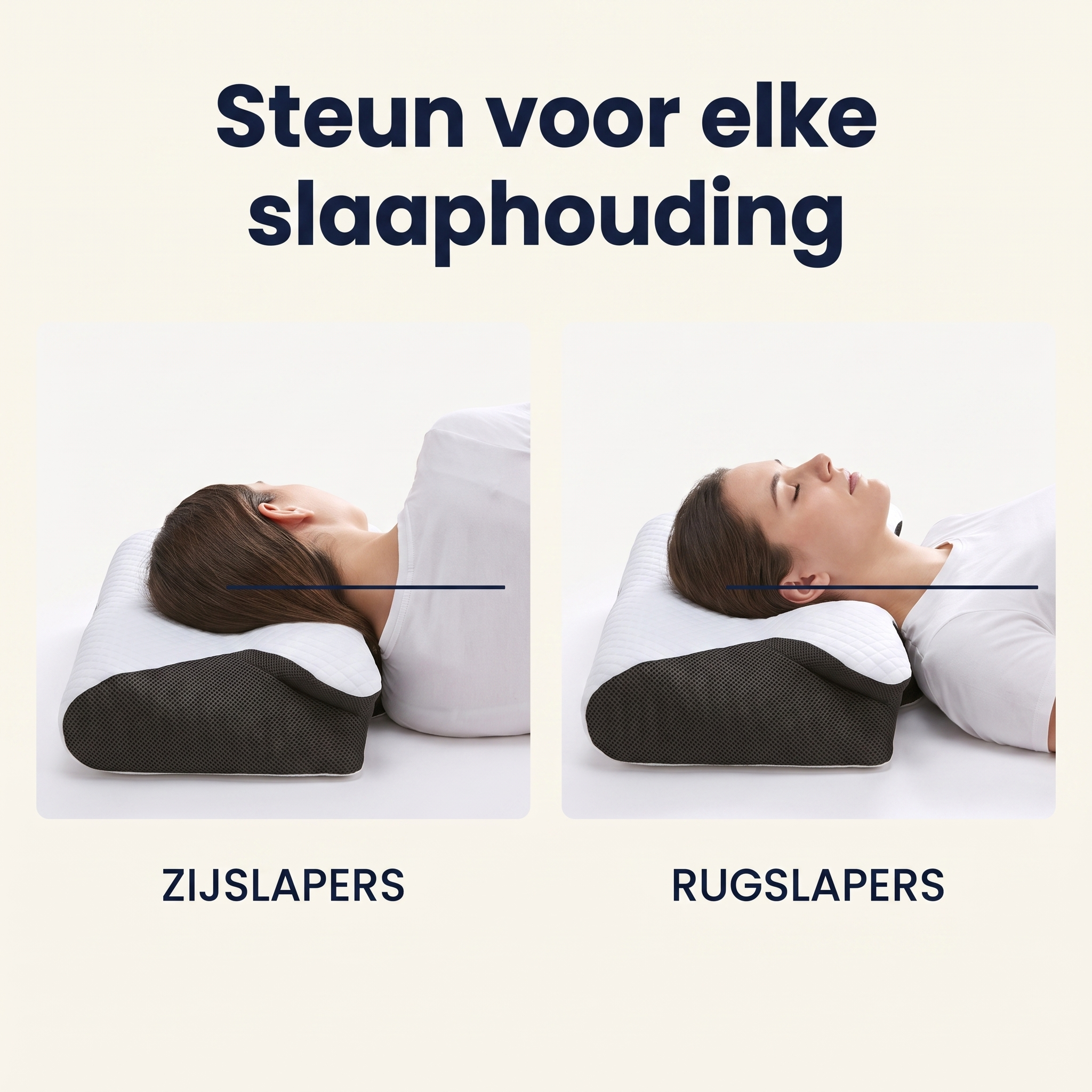Sleepora Kussen - Pijnvrij & Uitgerust Wakker Worden